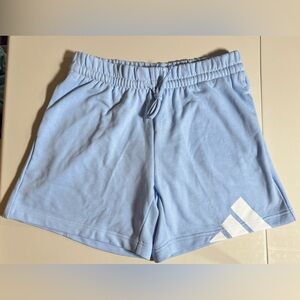 Adidas Women’s Glow Blue Athletic Shorts Size Large NWT